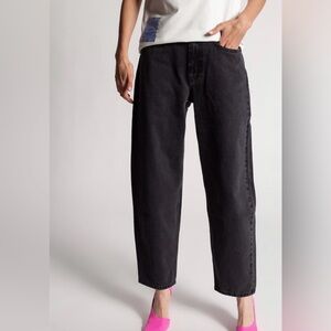 McQ by Alexander McQueen Black Bubble Jeans Size 26